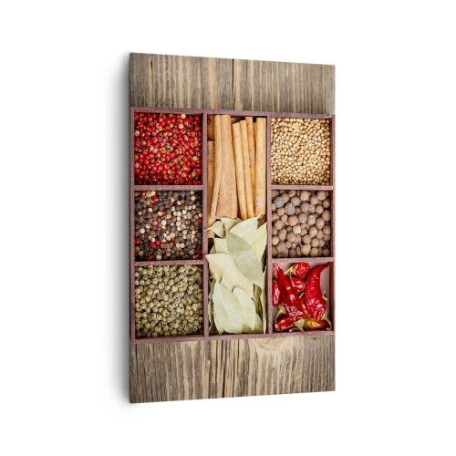 Canvas picture - Order of Shapes, Bunch of Aromas - 80x120 cm