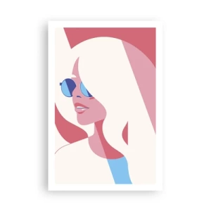 Poster - She Was a Blonde Girl… - 61x91 cm