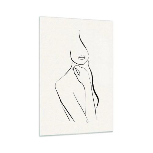 Glass picture - Wave of Melancholy - 70x100 cm