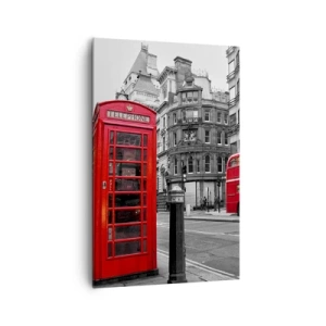 Canvas picture - The Reddest in Europe - 80x120 cm