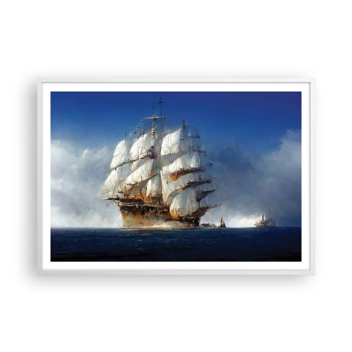 Poster in white frmae - The Great Glory! - 100x70 cm