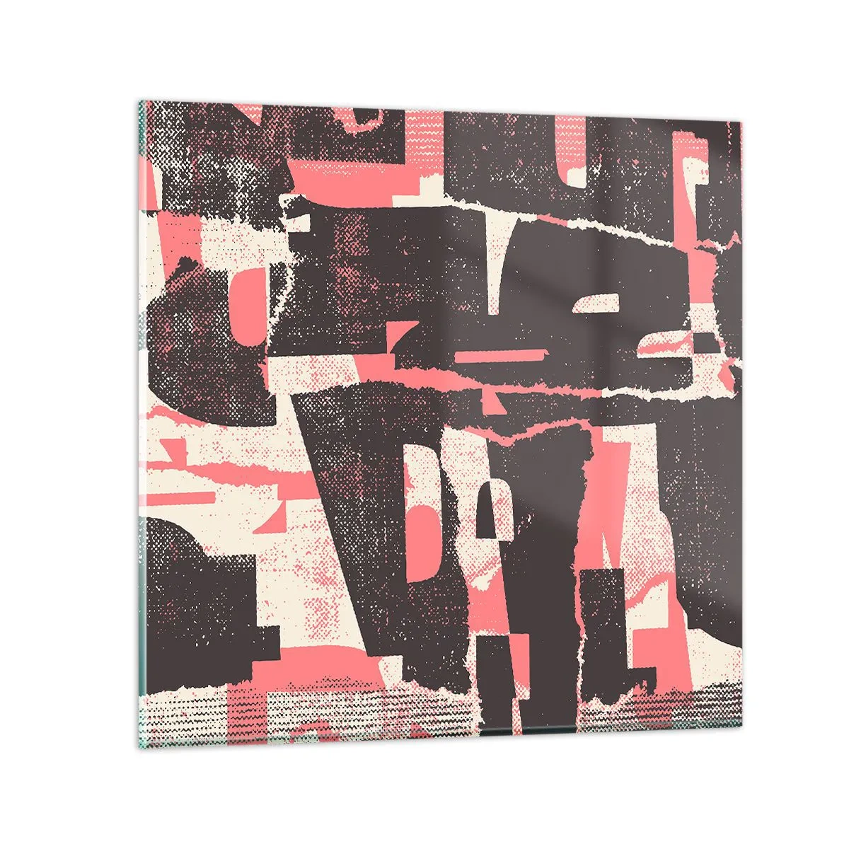 Glass picture - All that Chaos - 50x50 cm