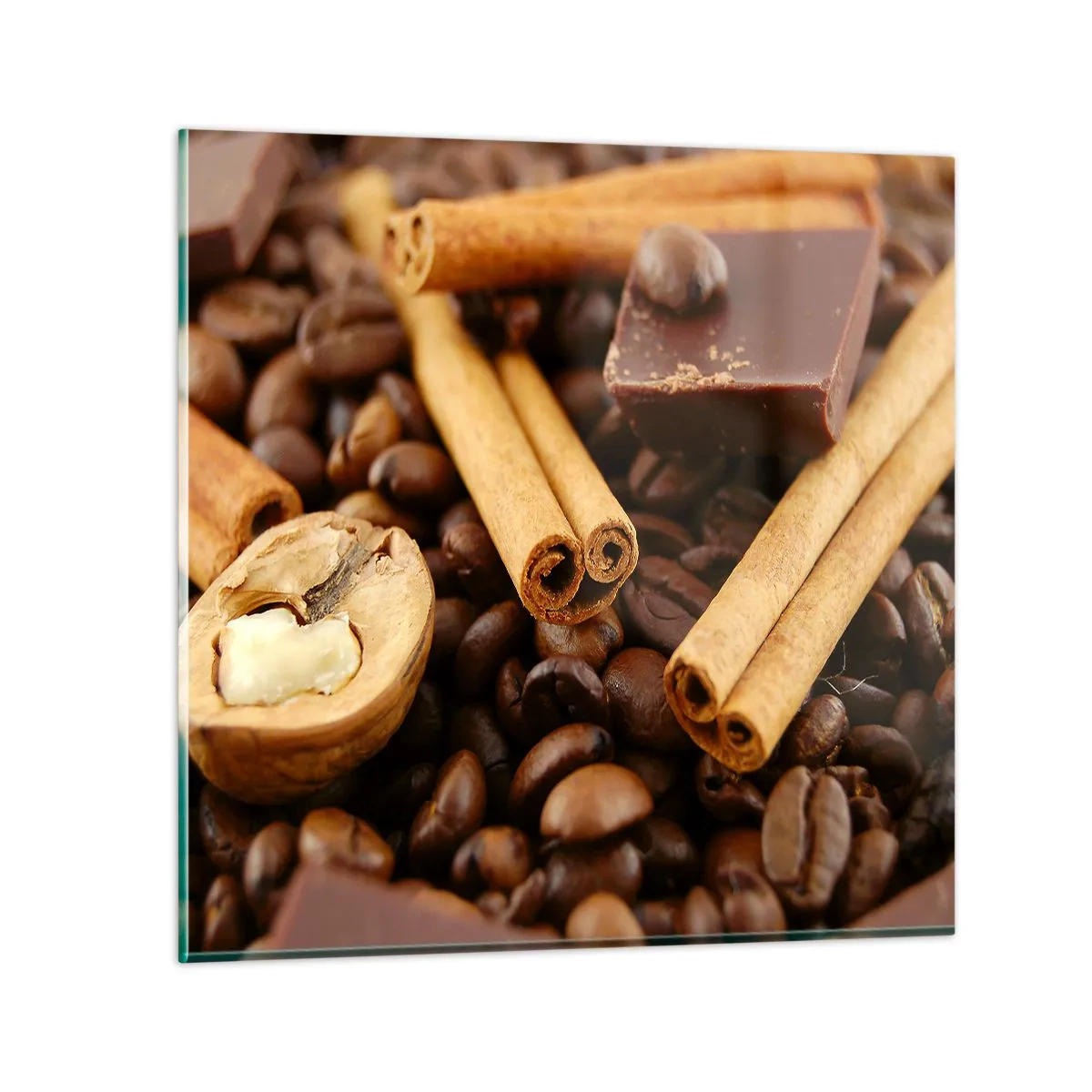 Glass picture - Concert of Aromas - 50x50 cm