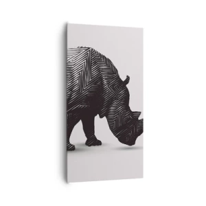 Canvas picture - Geometric Beauty of Nature - 65x120 cm