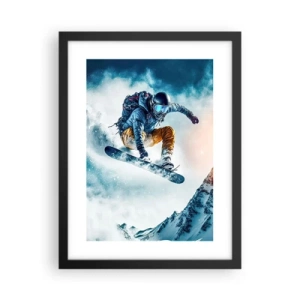 Poster in black frame - Extreme Emotions - 30x40 cm