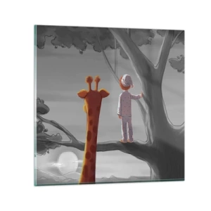 Glass picture - This Is Really Happening - 70x70 cm