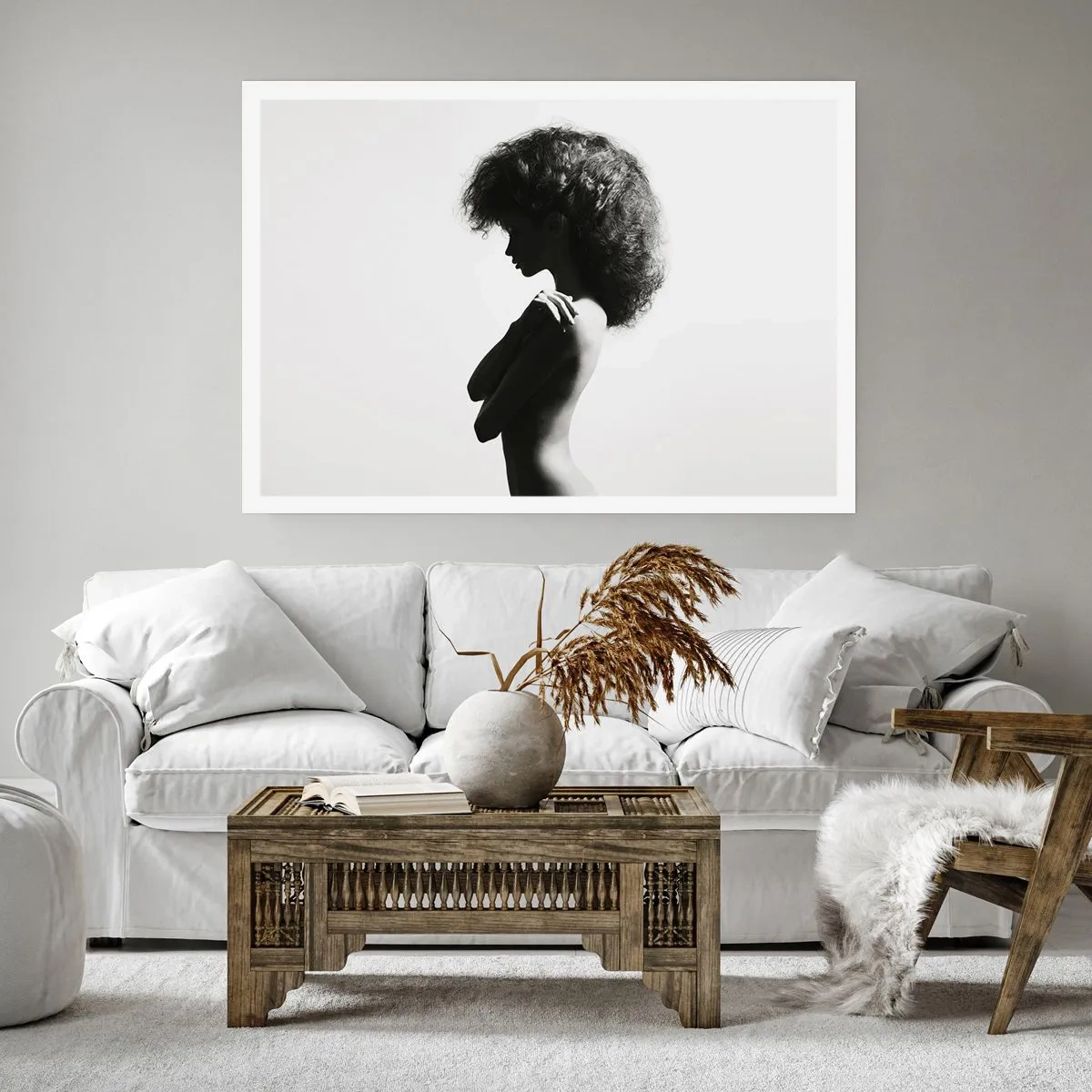 Poster - Like a Flower on a Thin Stem - 91x61 cm