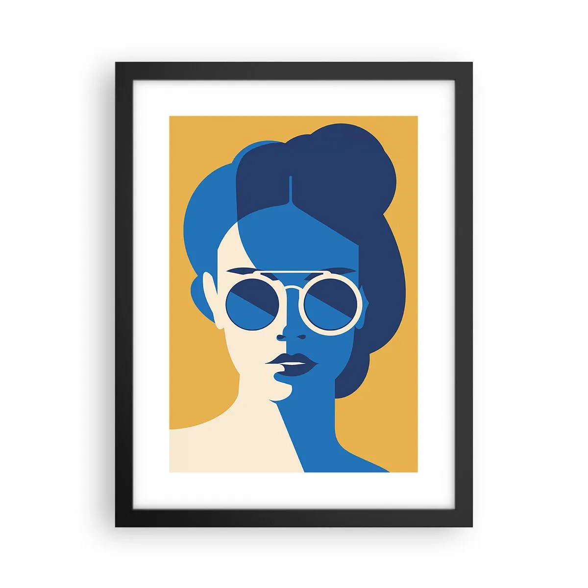 Poster in black frame - Holiday Look - 30x40 cm