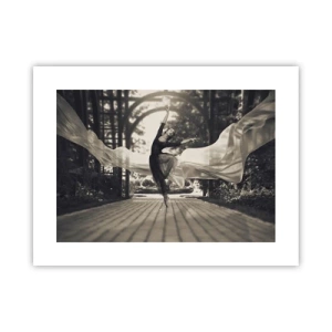 Poster - Dance of the Garden Spirit - 40x30 cm