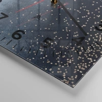 Clock face with numbers