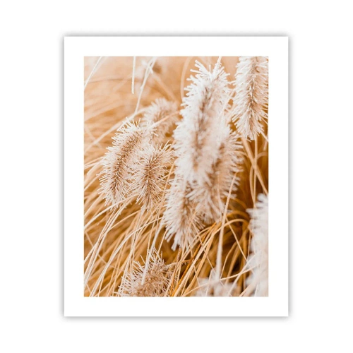 Poster - Golden Rustling of Grass - 40x50 cm
