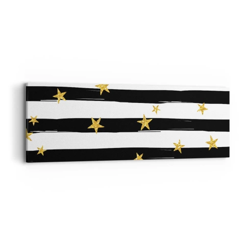 Canvas picture - We Have All Been Born Under a Lucky Star - 90x30 cm