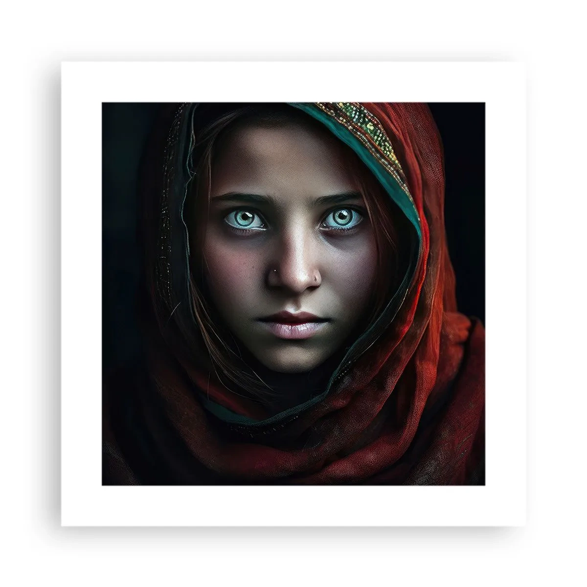 Poster - Eastern Princess - 40x40 cm
