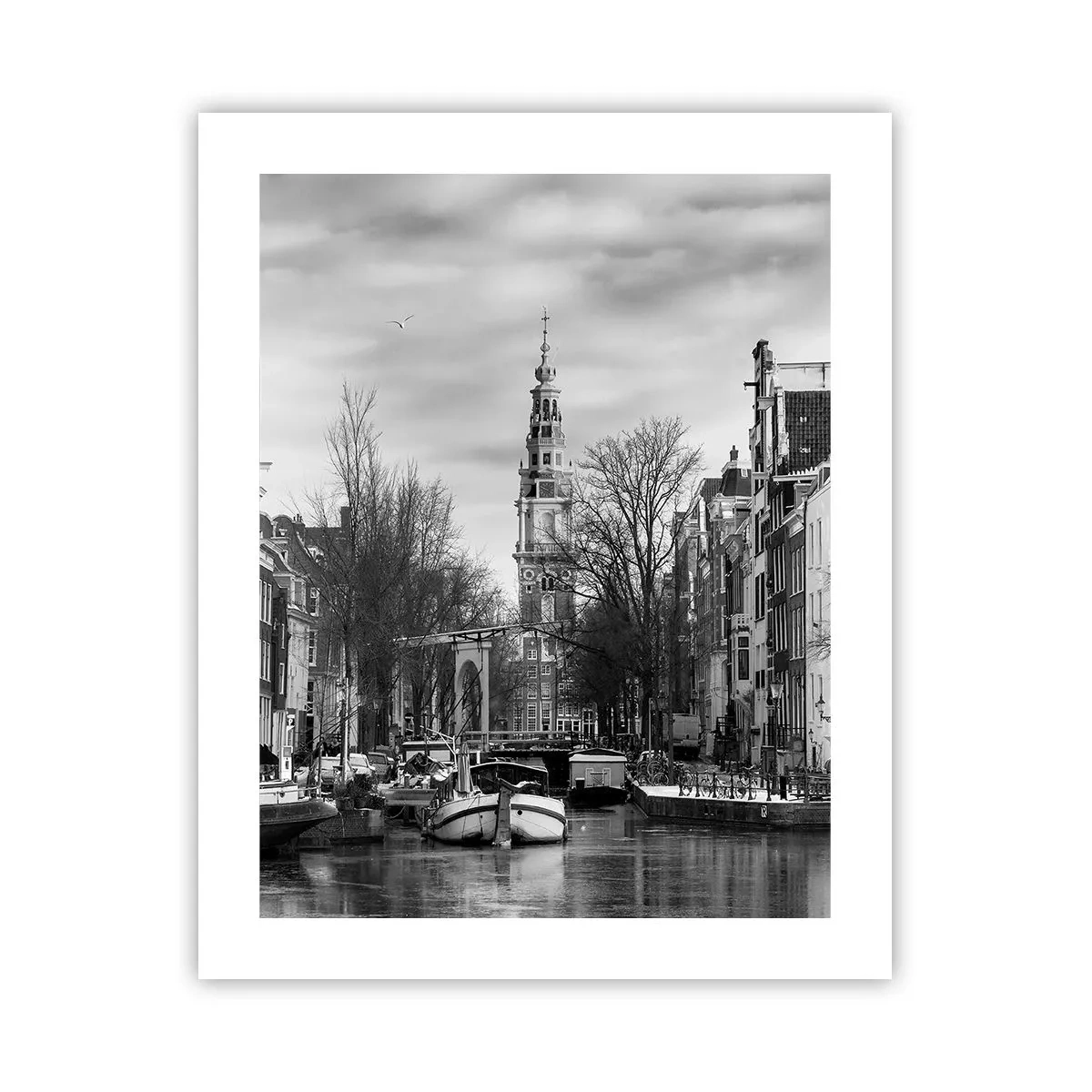 Poster - Amsterdam Atmosphere - 40x50 cm