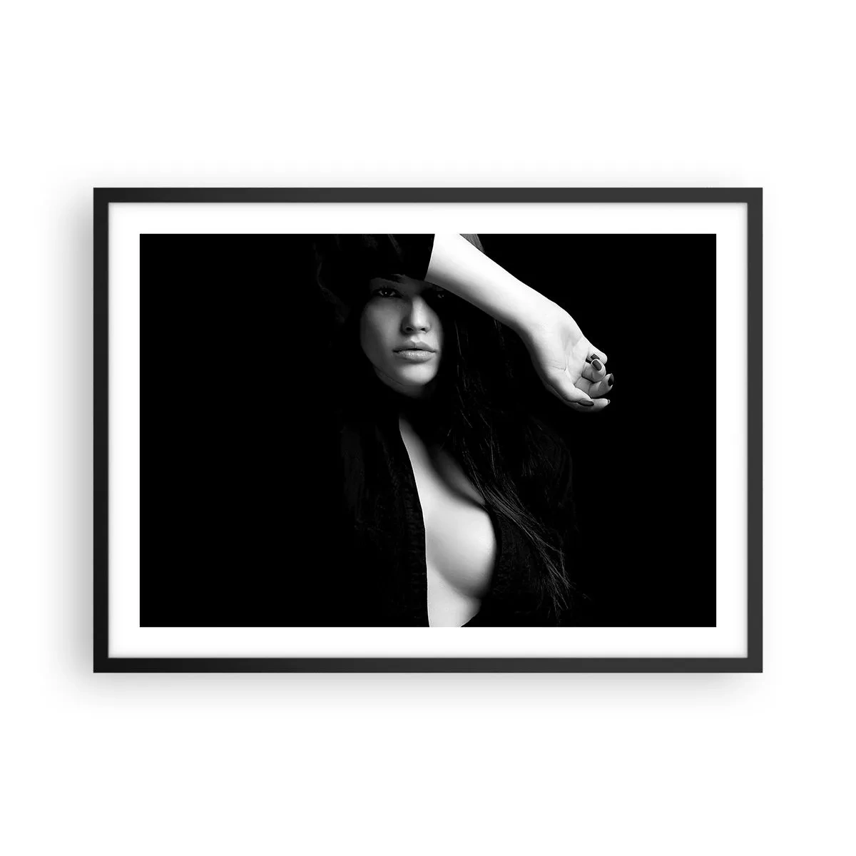 Poster in black frame - School of Seduction - 70x50 cm