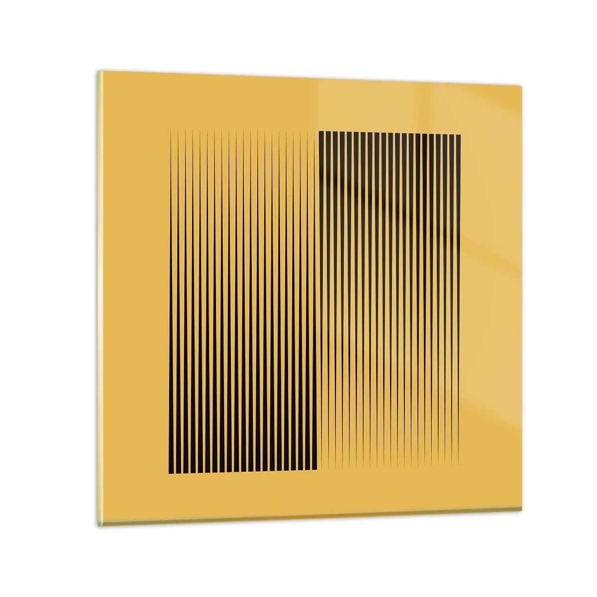 Glass picture - Square Opposites - 40x40 cm
