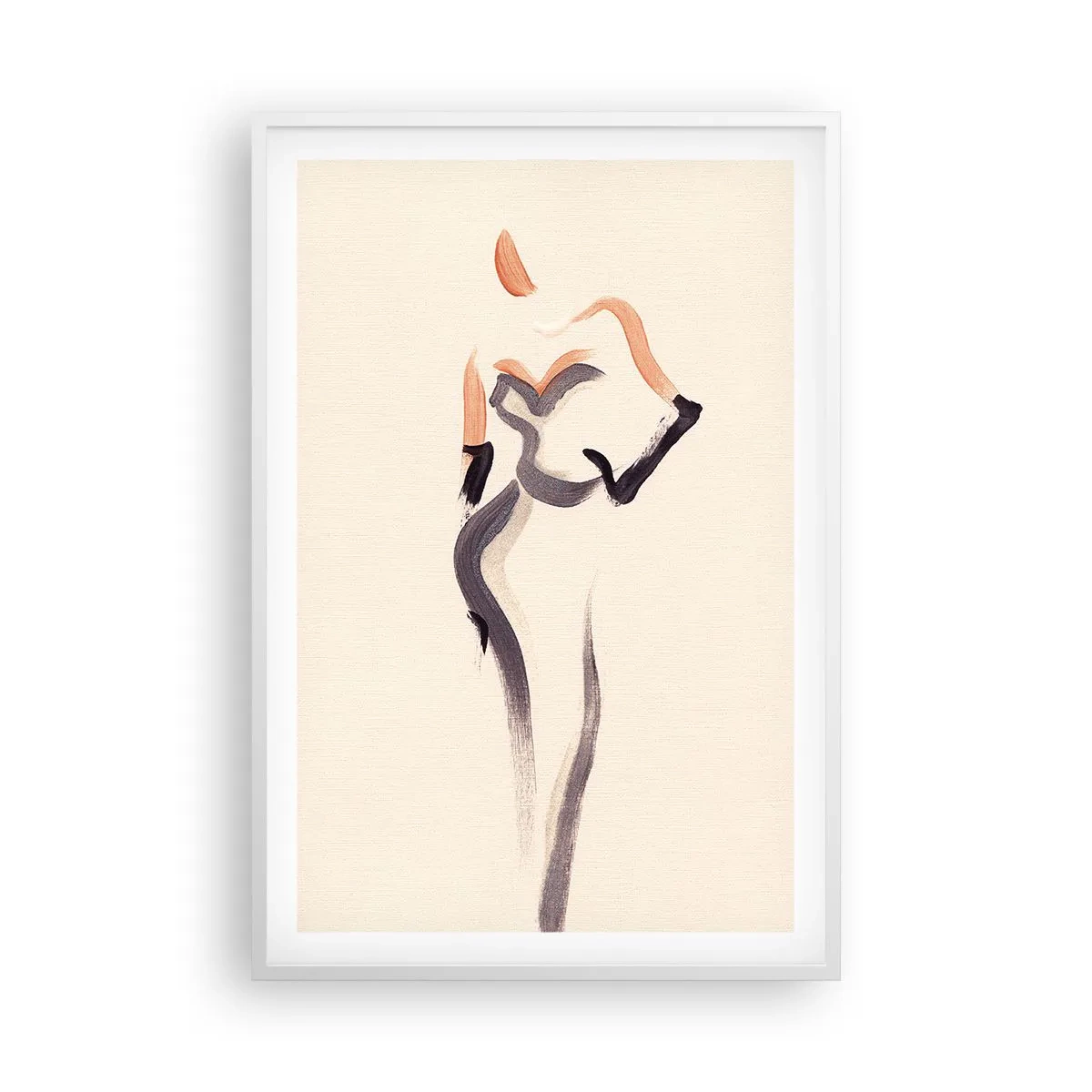 Poster in white frmae - From Golden Years of Hollywood - 61x91 cm