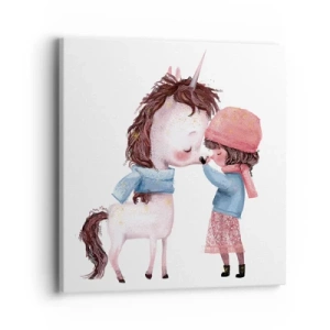 Canvas picture - Winter Tale - 40x40 cm