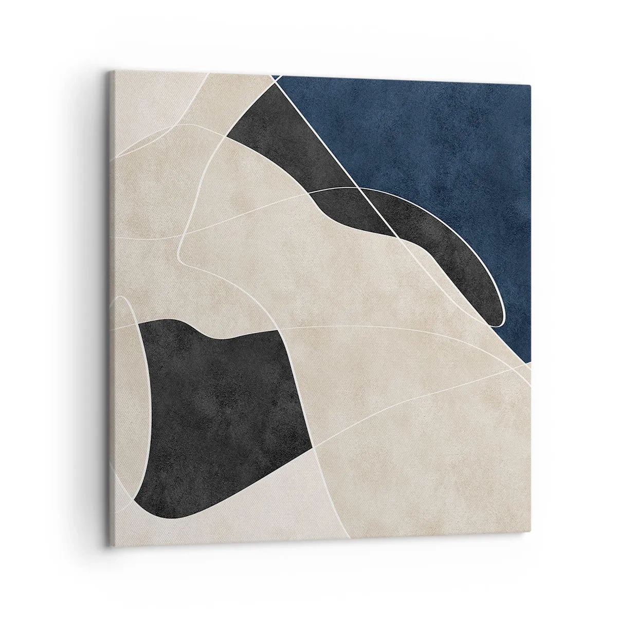 Canvas picture - Abstract Composition - Contrast of Colours - 50x50 cm