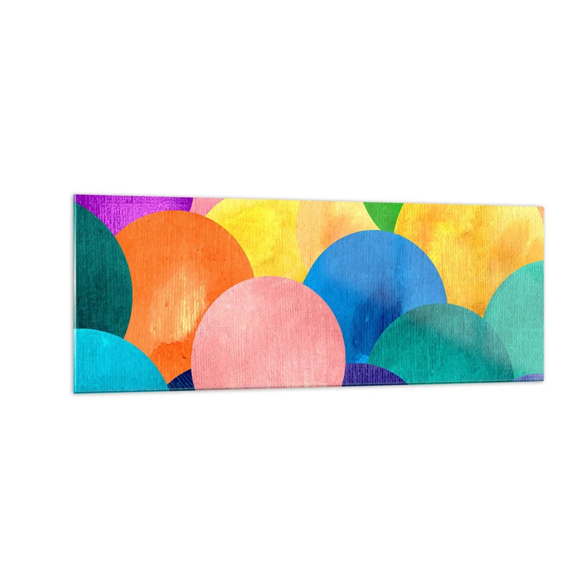 Glass picture - Primordial Fullness of Life - 140x50 cm