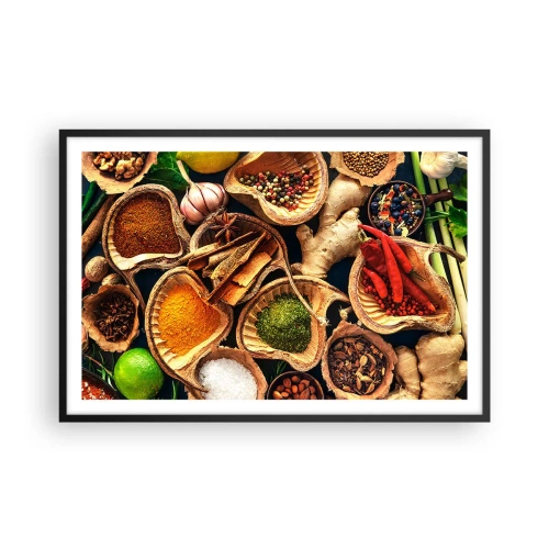 Poster in black frame - Take What You Want - 91x61 cm