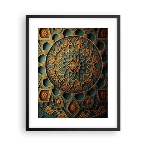 Poster in black frame - In Arabic Style - 40x50 cm