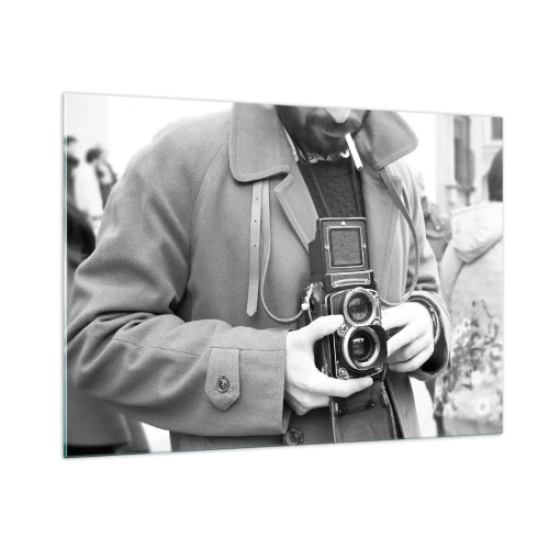 Glass picture - In Retro Style - 100x70 cm