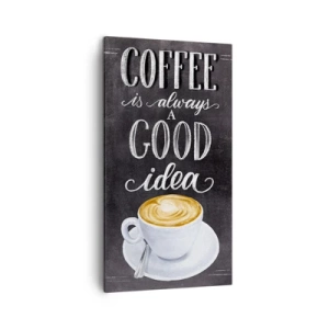 Canvas picture - Of Course! - 45x80 cm