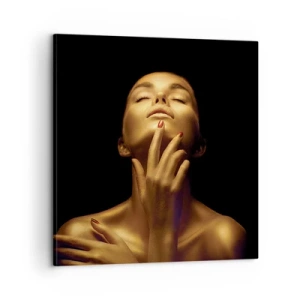 Canvas picture - Like Golden Silk - 60x60 cm