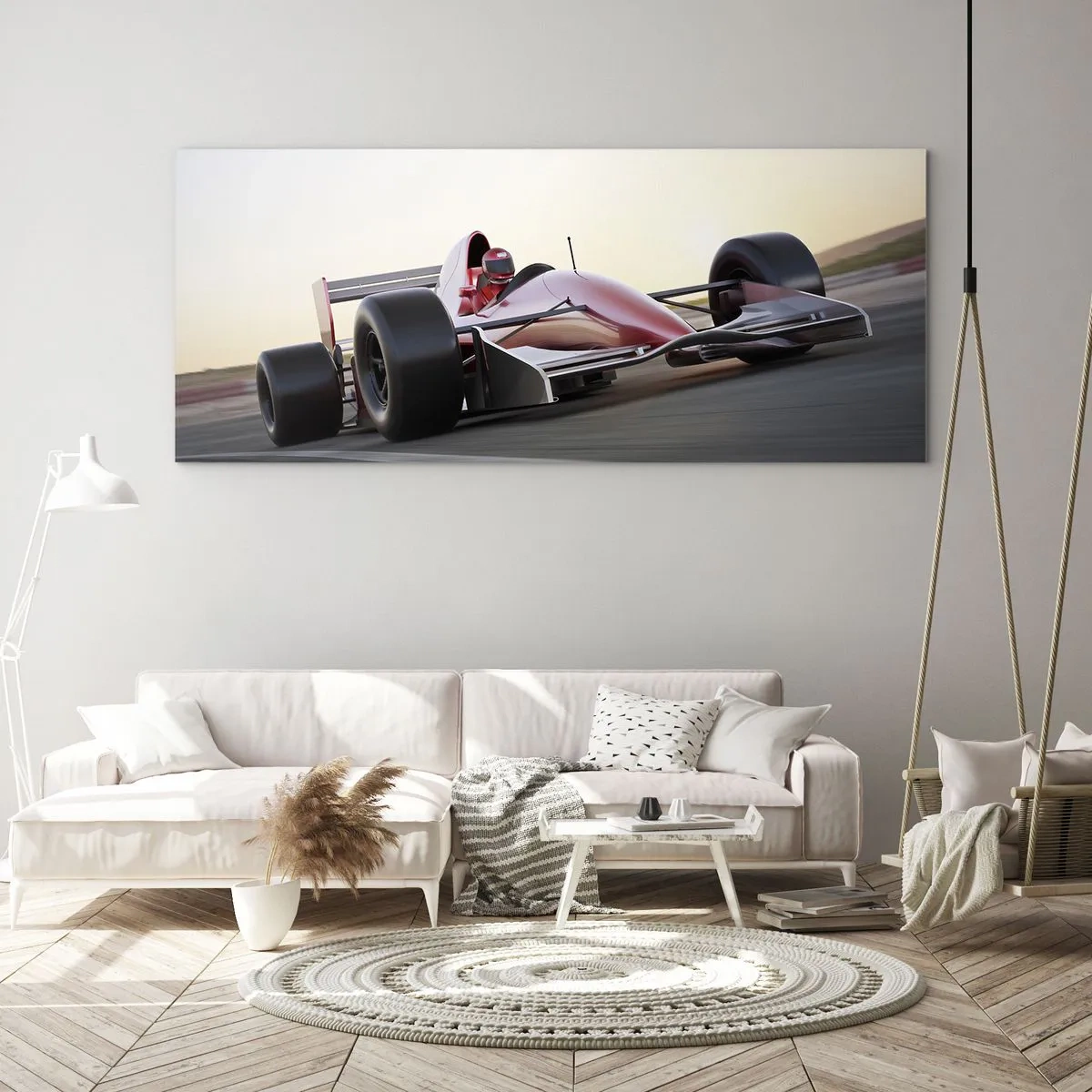 Glass picture - Always the Winner - 90x30 cm