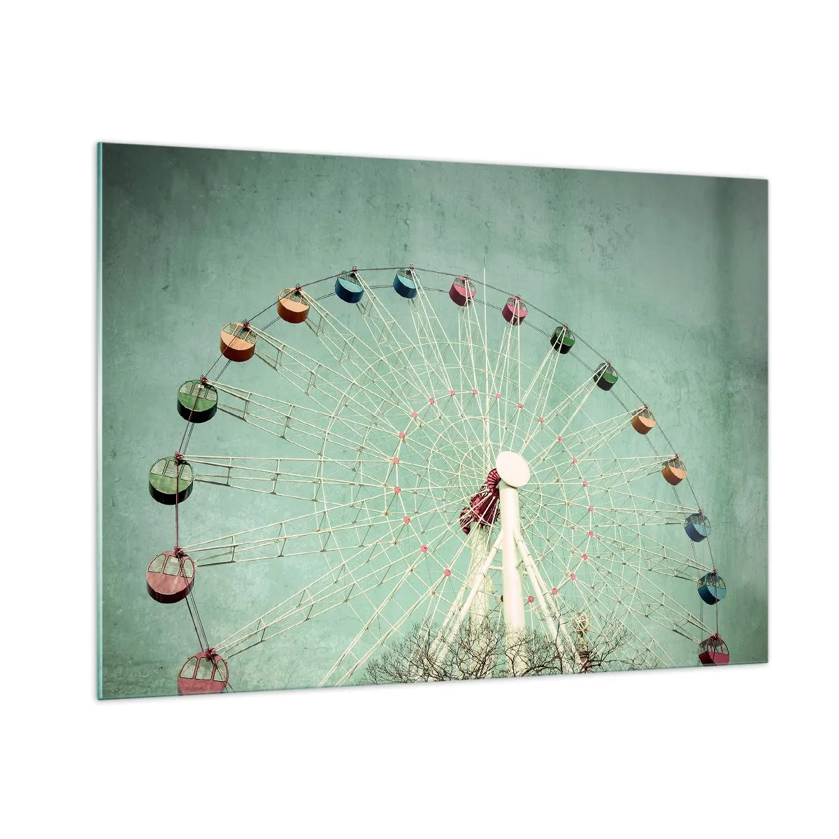 Glass picture - Come Have Fun - 100x70 cm