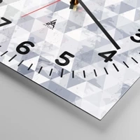 Clock face with numbers