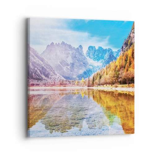Canvas picture - It's Autumn in the Mountains - 40x40 cm