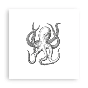 Poster - Dancing with the Waves - 40x40 cm