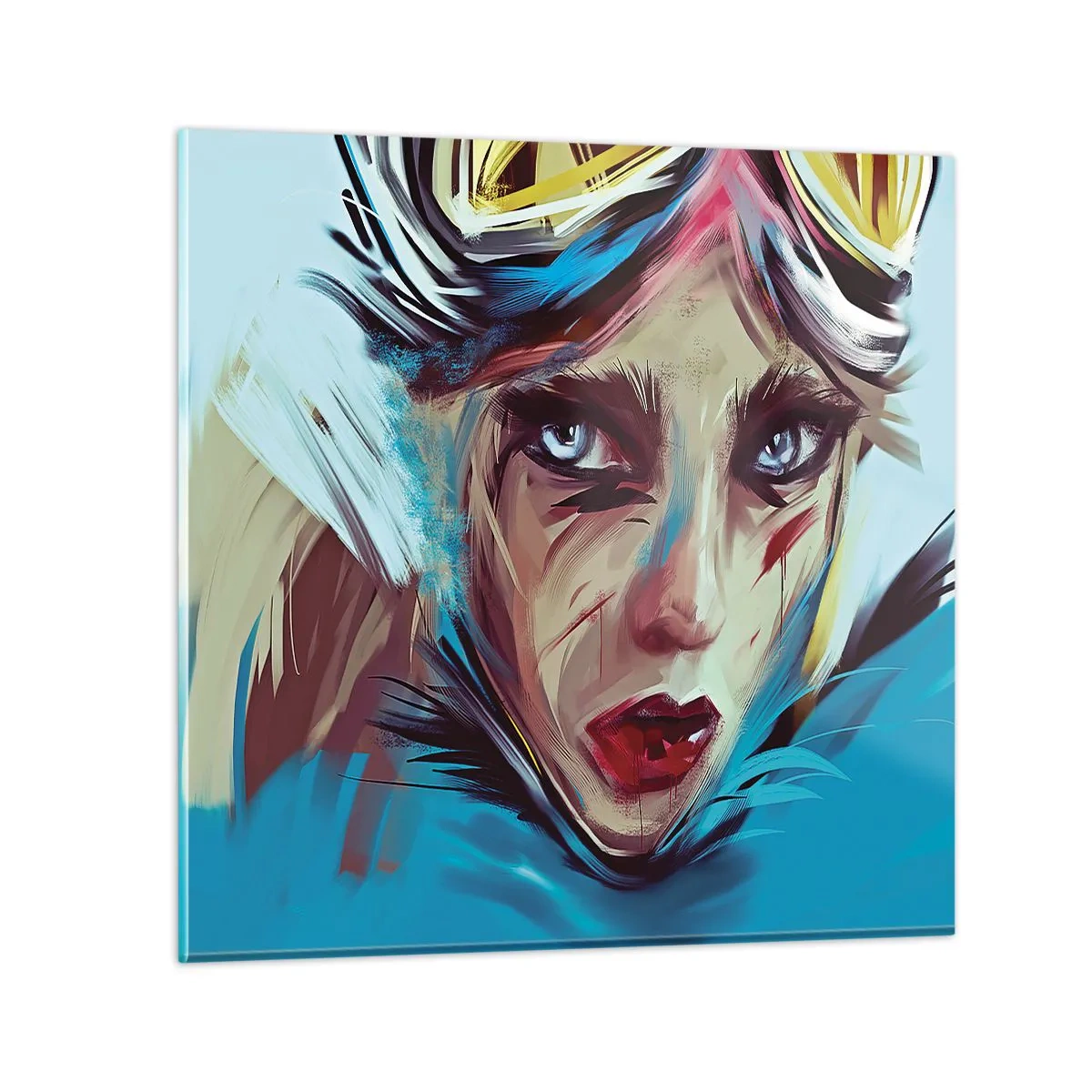 Glass picture - Road Mistress - 40x40 cm