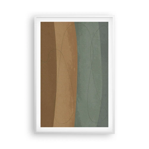 Poster in white frmae - Horizontal Compostion - 61x91 cm