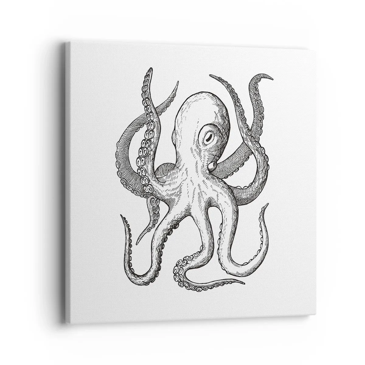 Canvas picture - Dancing with the Waves - 40x40 cm