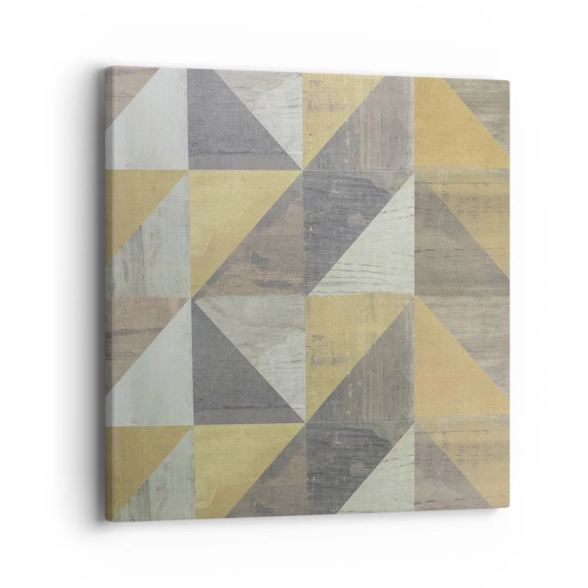 Canvas picture - The Art. of Triangles - 40x40 cm