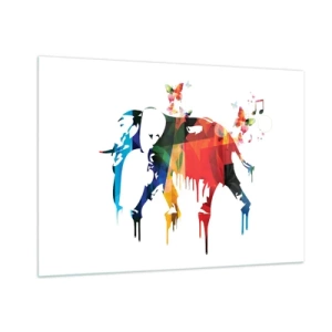 Glass picture - Everyone Can Dance - 100x70 cm