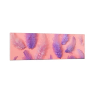 Glass picture - Lilac Bird of Desire - 160x50 cm