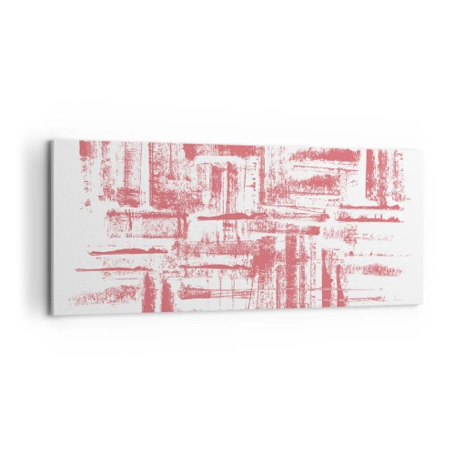Canvas picture - Red City - 120x50 cm