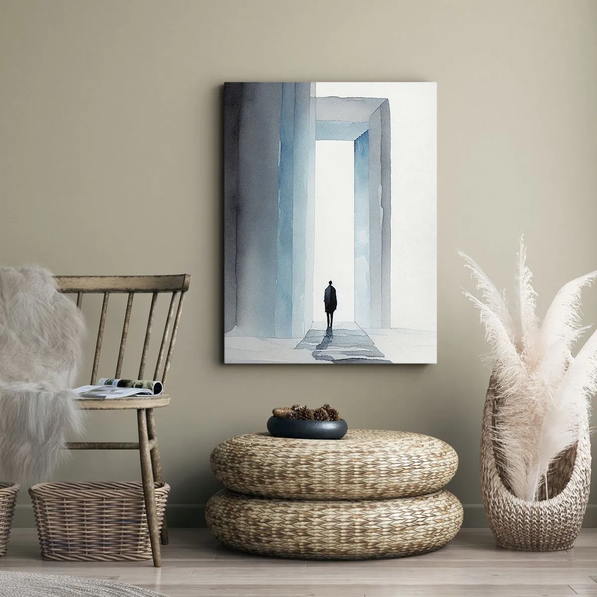 Canvas picture - Live Without Limitations - 55x100 cm
