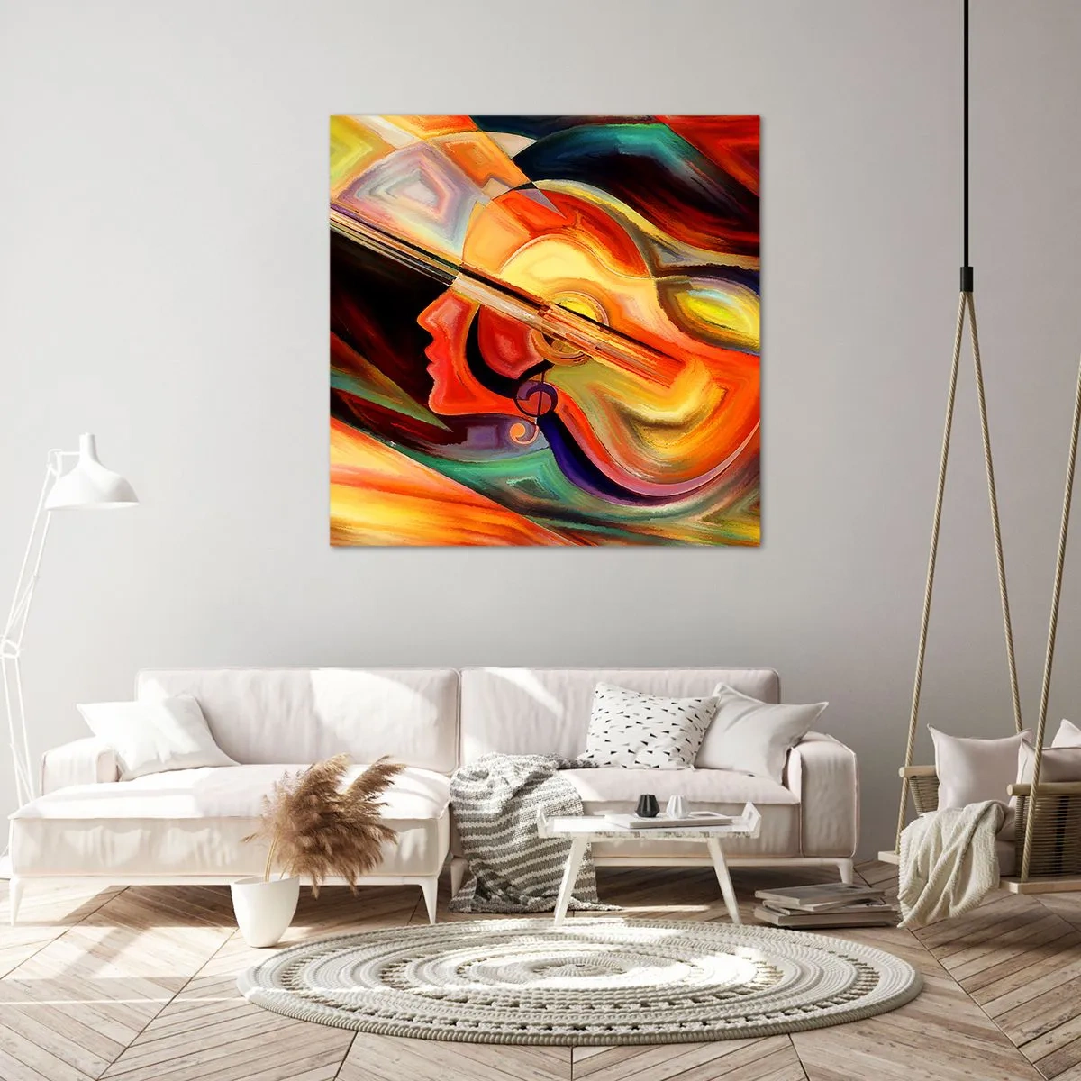 Canvas picture - All Is Tuned Up - 30x30 cm