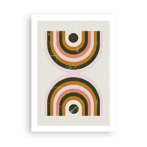 Poster - Twin Abstract - 50x70 cm