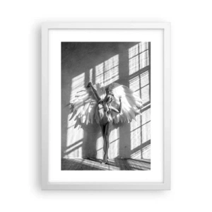 Poster in white frmae - Straight from the Sky - 30x40 cm