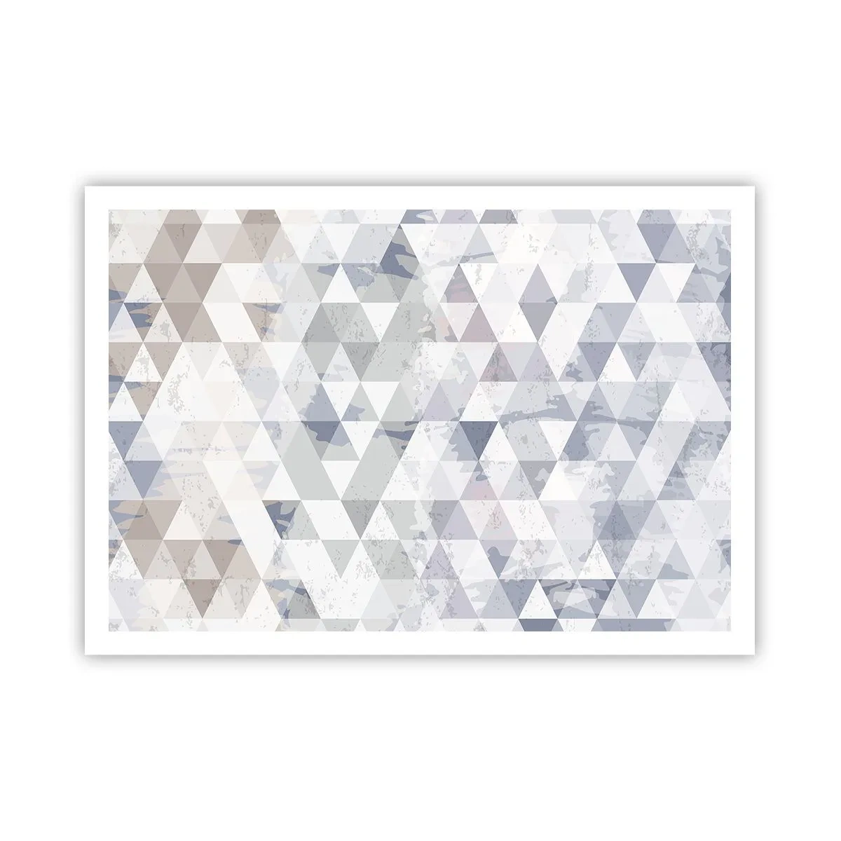 Poster - In the Rhythm of a Triangle - 100x70 cm