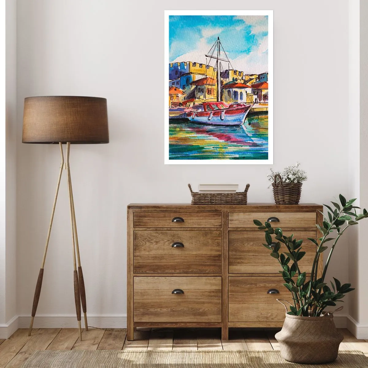 Poster - Rainbow Afternoon - 50x70 cm
