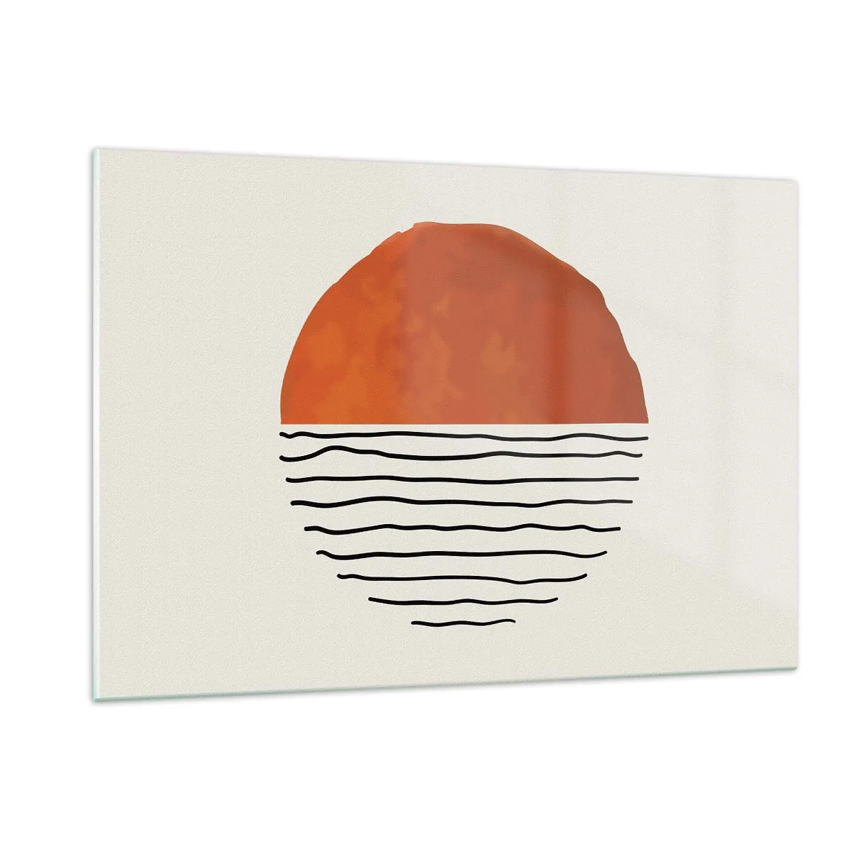 Glass picture - In Japanese Style - 120x80 cm