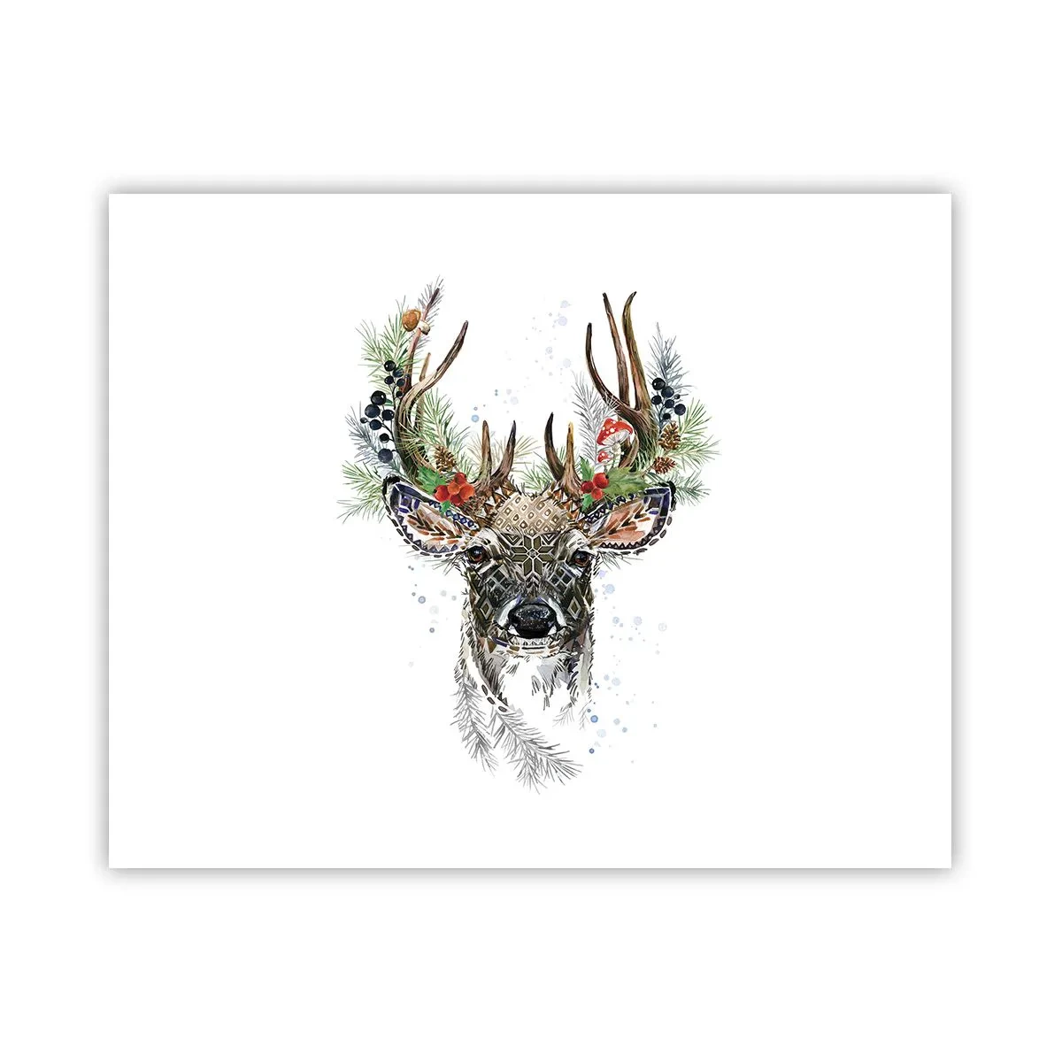 Poster - In Christmas Attire - 50x40 cm