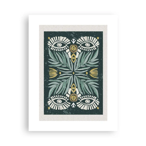 Poster - Like a Folklore Cutout - 30x40 cm